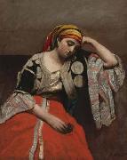 Jean Baptiste Camille  Corot Juive dAlger oil painting